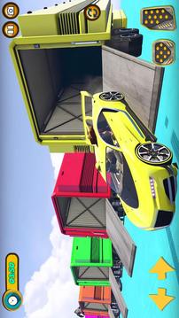 Superhero Heavy Cars Stunt Rider游戏截图5