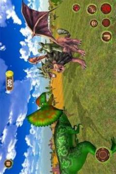 Lion Chimera Dragon vs Wild Dinosaur游戏截图4