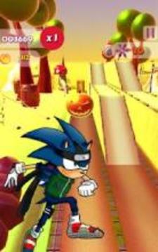 Sonic Ninja Halloween Super Run游戏截图5