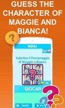 Indovina il personaggio di Maggie e Bianca游戏截图1