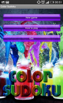 Farebne sudoku游戏截图1