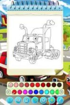 Cars Coloring Book Games游戏截图1