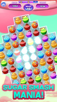 CupCake Jam Match 3游戏截图2