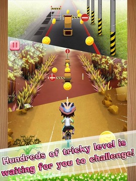 瘋狂腳踏車 - 挑戰手指極限游戏截图3