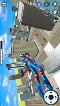 Flying Superhero Captain Robot: Battle of Hero游戏截图1