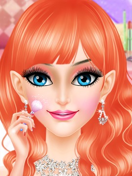 Pink Princess Makeover: Fashion Doll Salon Game游戏截图4