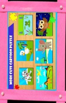 Jigsaw puzzle Kids Cartoon游戏截图1