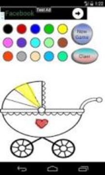 Educational kids coloring painting game游戏截图1