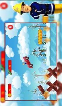 Fireman Super Sam Car Adventure game游戏截图2