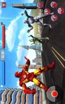 Iron Spider Hero Robot Superhero Flying Robot Game游戏截图5