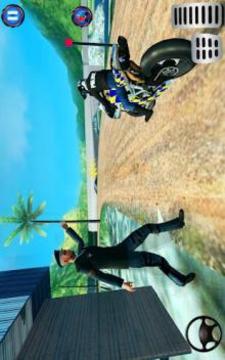 Offroad Police Bike Driving 3D游戏截图5