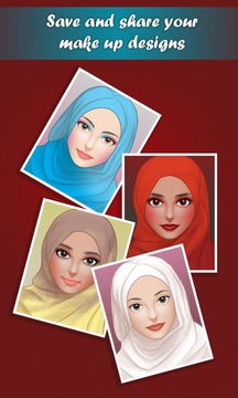 Hijab Make Up Salon游戏截图4