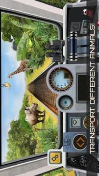 Zoo Train Driving: Animal Transport游戏截图3
