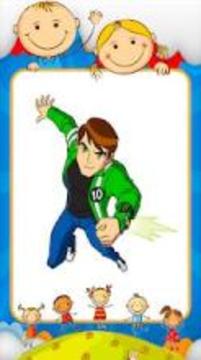 Coloring Ben 10 Games游戏截图1