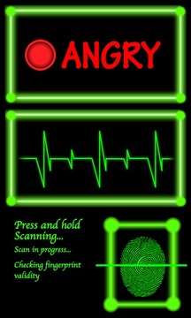 Fingerprint Scanner, Mood Scan游戏截图5