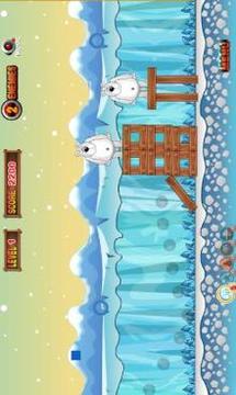 Angry Penguins Adventure - War Attack Games游戏截图2