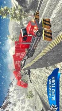 Big Truck Simulator 2018: USA Road Train Trailer游戏截图2