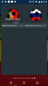 Widget Russian Premier League游戏截图1