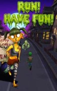 Zombie Hero Surfer: Halloween Run Game游戏截图3