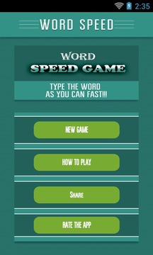 Word Speed Game游戏截图1