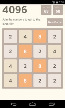 4096 - Updated Version of 2048游戏截图4