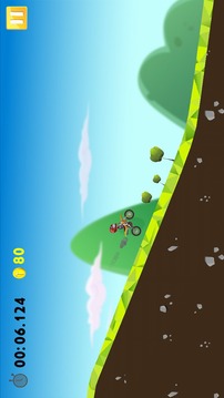 Monkey Bike Hill Climb Racing游戏截图2