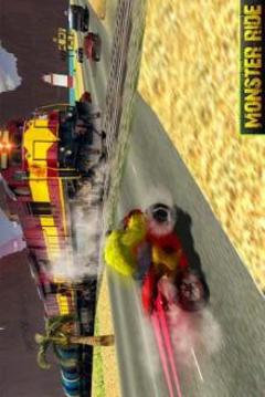 Super Hero Bike Highway Stunts游戏截图2