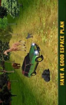 Jungle Safari Survival : Jungle driving game游戏截图2