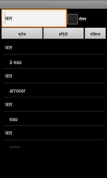 French Hindi Dictionary游戏截图3