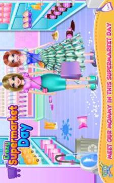 Crazy Mommy Supermarket Day游戏截图1