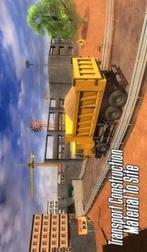 City Heavy Excavator: Construction Crane Pro 2018游戏截图3