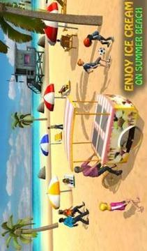 Beach Ice Cream Shop: Ice Cream Delivery Games游戏截图5