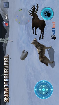 Snow Dog Survival Simulator游戏截图1