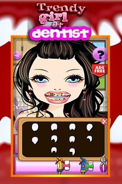 Trendy Girl At Dentist游戏截图5