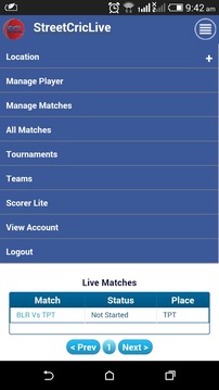 Cricket Scorer for All Matches游戏截图3