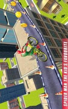 Real Superhero BMX Rider Racing Game游戏截图3