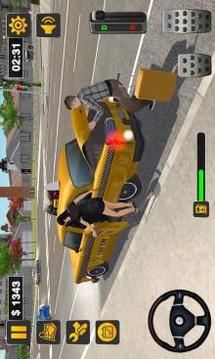 Taxi Driver 3D - Taxi Simulator 2018游戏截图1