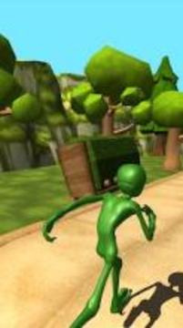 Jungle Run Alien Popoy游戏截图1