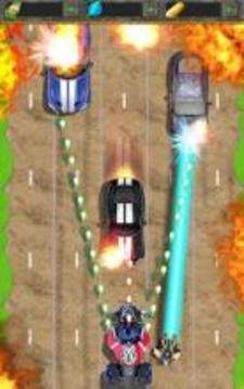 Fastlane Moto Racer Shooter 2D游戏截图5