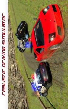 Police Car : Crime Chase Offroad Driving Simulator游戏截图1