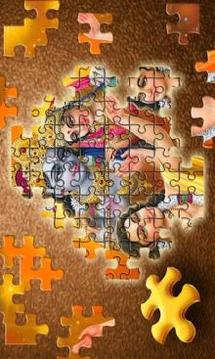 Lord Radha Krishna Jigsaw Puzzle : Baby Gopi salon游戏截图2