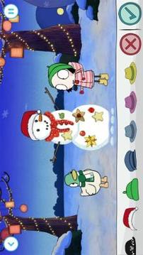 Sarah & Duck: Build a Snowman游戏截图5