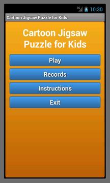 Cartoon Jigsaw Puzzle for Kids游戏截图1
