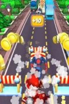 Subway Rush Spider 3D Super Hero Adventure游戏截图4