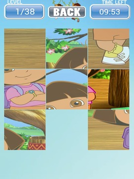 Dora Kids Puzzle Game游戏截图2
