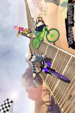 Blocky Kids BMX Cycle Racing Game游戏截图5