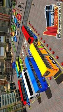 Modern Bus Parking 2018游戏截图3