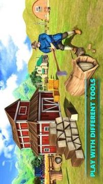 Town Farmer Simulator: Combine Harvester游戏截图4