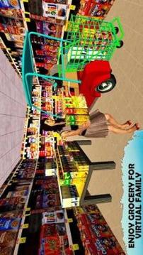 Supermarket Easy Shopping Cart Driving Games游戏截图4