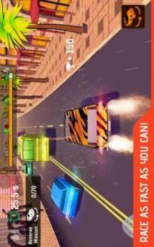 Real Traffic: Illegal Racing in Vegas City 3D游戏截图2
